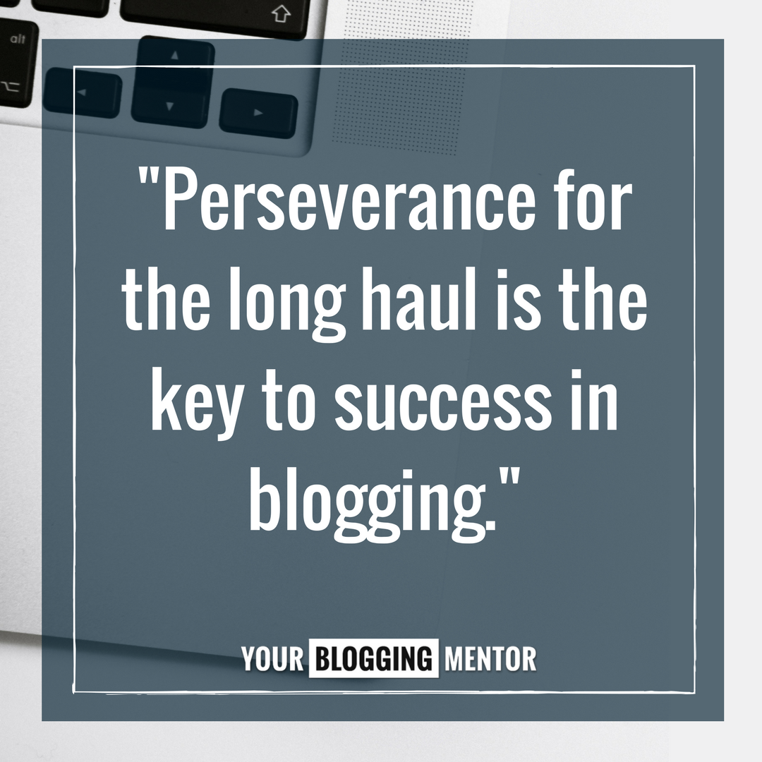 Success in blogging ...