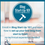 Have a great idea for a blog, but don't know where to start? Find the help you need to get your blog set up with Blog Start-Up 101!