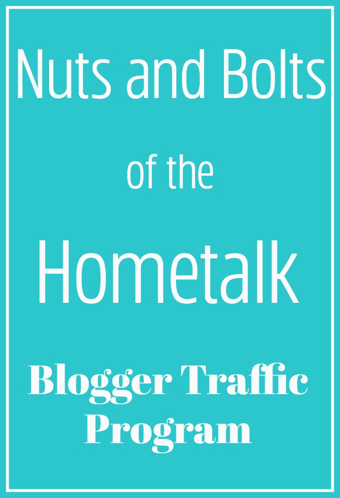 You can grow your DIY blog traffic using Hometalk's blogger traffic program! Find out more here!